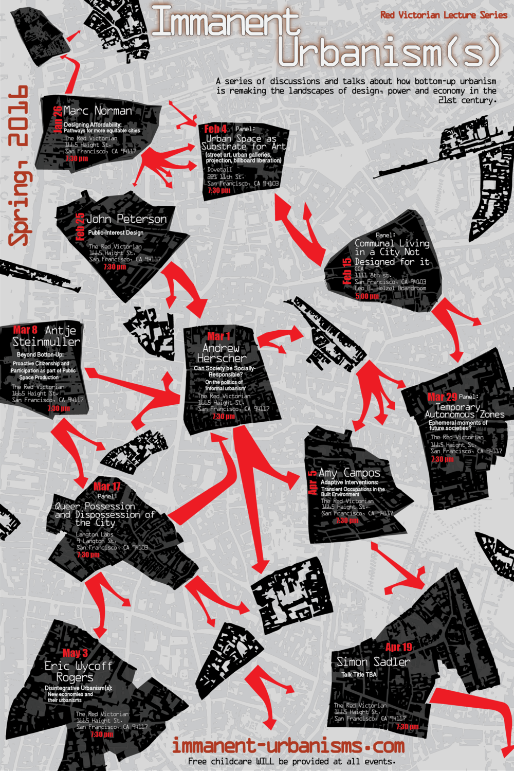 Immanent Urbanisms Lecture Series Winter 2016