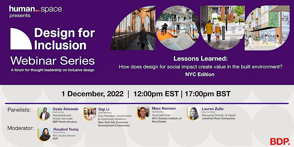 How Does Design for Social Impact Create Value in the Built Environment?